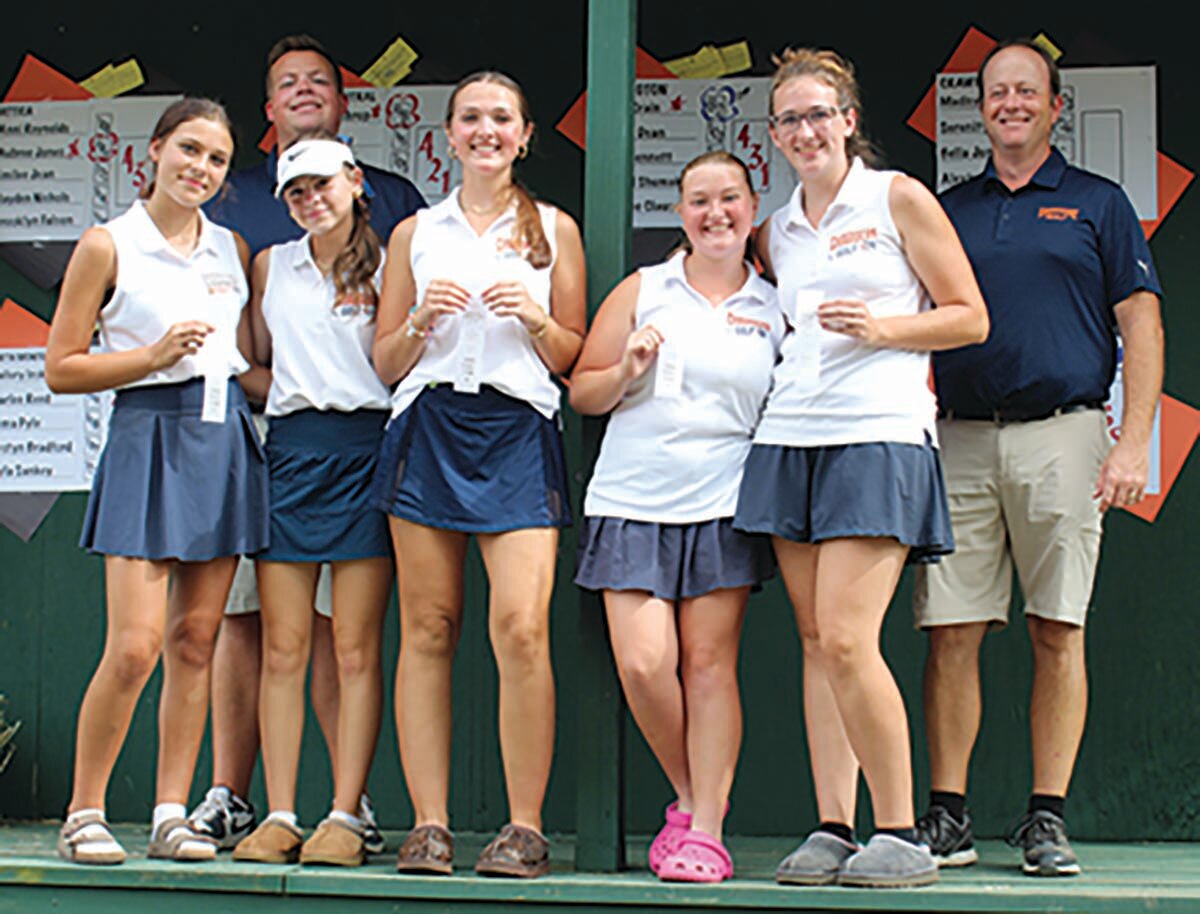 North Montgomery girls' golf team finished third on Saturday.