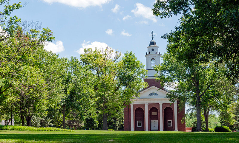 Pioneer Chapel: Pioneer Chapel sits at the heart of the Wabash College campus in Crawfordsville.