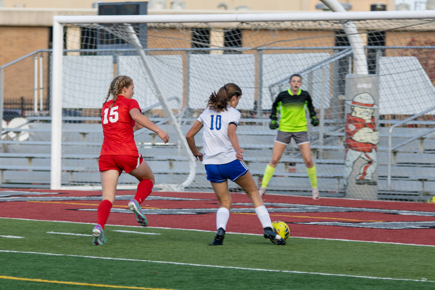 Claire Kessler (15), Caroline Novak (10) and Makinzie Wood (14)