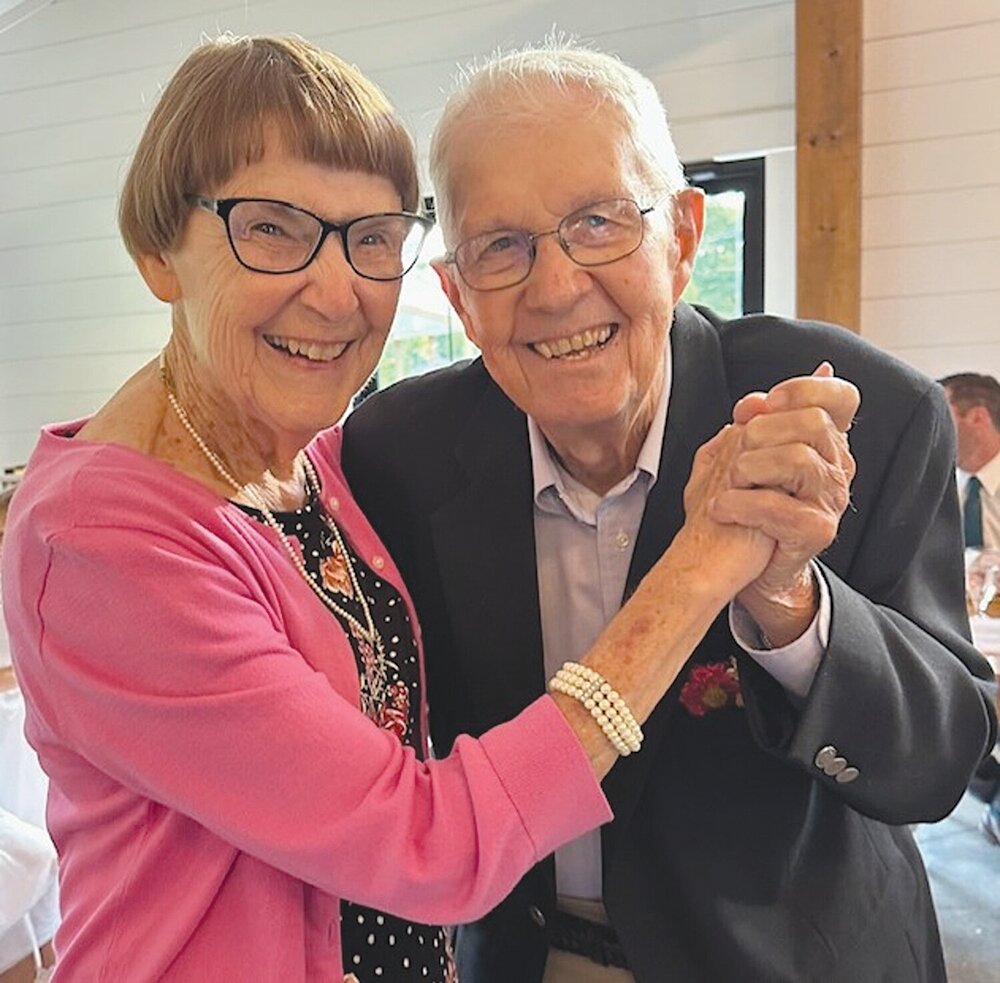 Mr. and Mrs. Don and Peg Roberts will celebrate 70 years of marriage on Oct. 10.