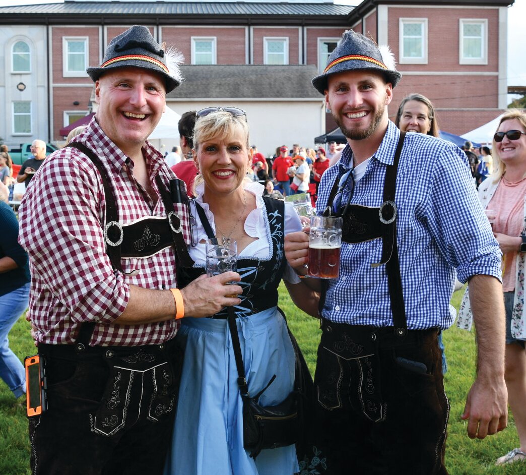 Pike Place in downtown Crawfordsville will host the annual Oktoberfest 4-9 p.m. Saturday. Food, games, live music and dancing will be a big part of the festival. The event will include the popular Stein Hoist, Brat Toss and a cornhole tournament.