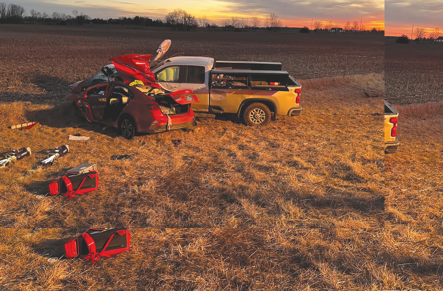 An Iowa woman and two of her three children, died Friday morning as a result of a multi-vehicle crash on Interstate 74 in Boone County. The fatalities all occurred in the Kia passenger vehicle.