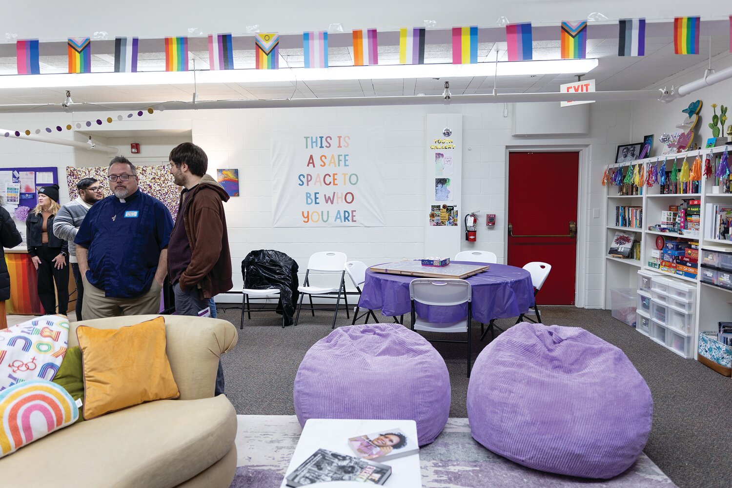The new IYG space is in the basement of St. John’s Episcopal Church at 212 S. Green St. provides a safe space for community youth.