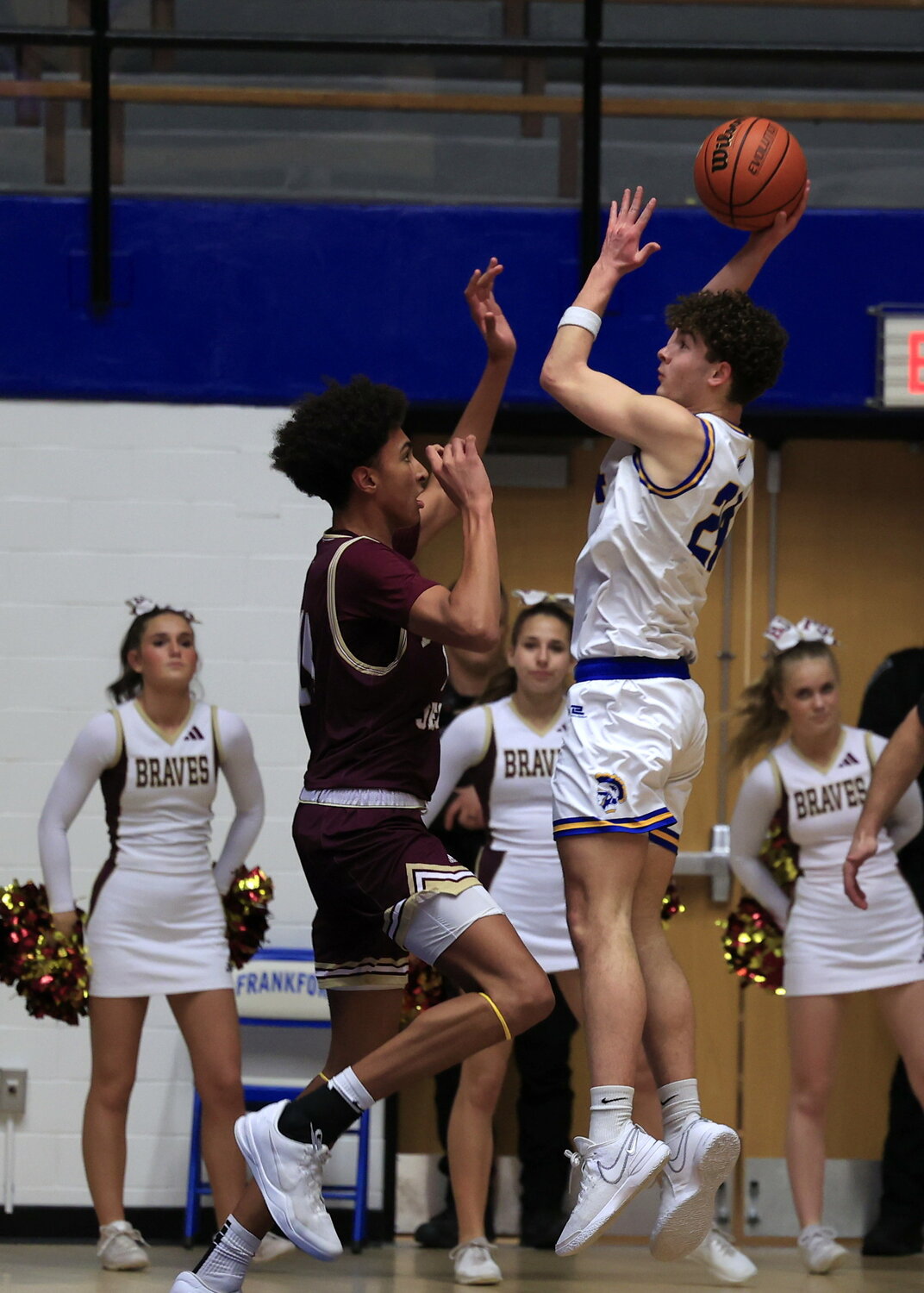 CHS senior Alec Saidian led the Athenians with 19 points.