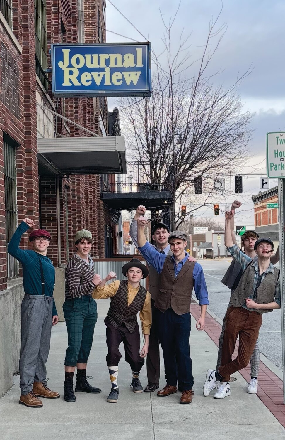 NMHS Cast of "Newsies"