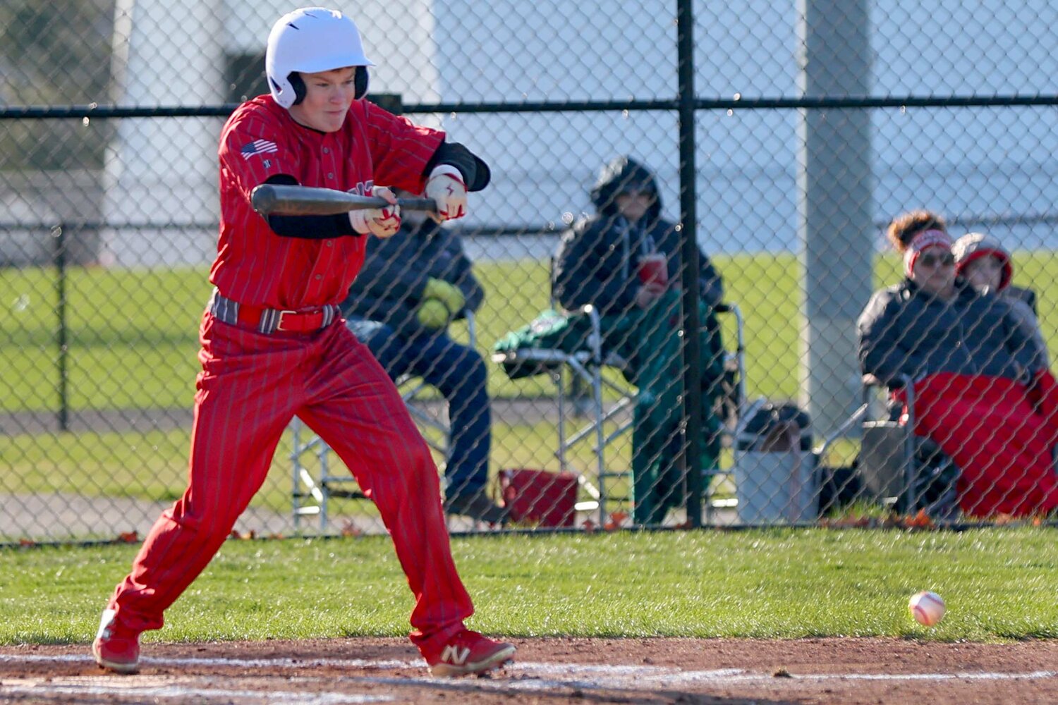 Cooper Scott of Southmont used a sacrifice bunt to score a tying run at 3-3 in the fourth inning.