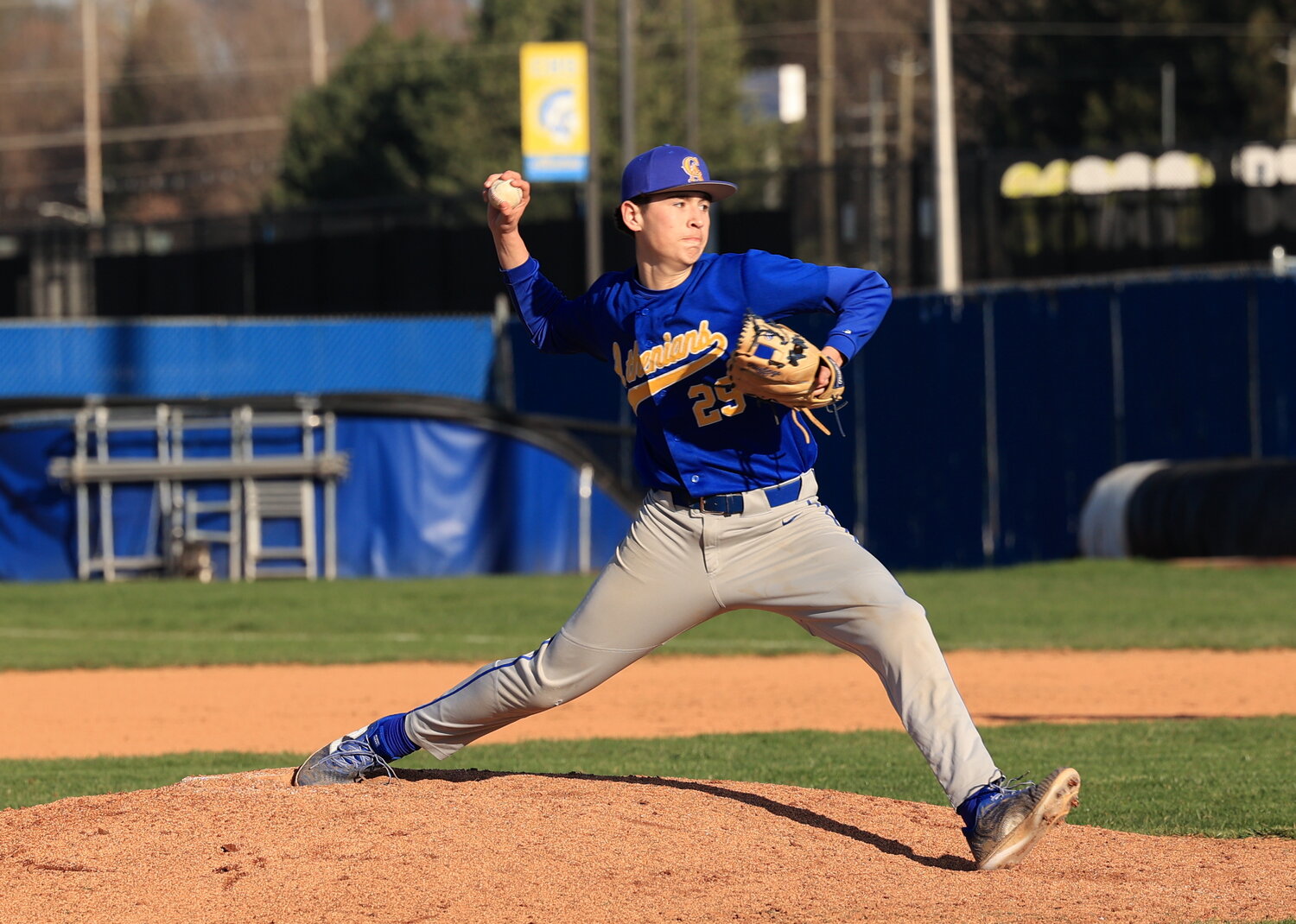 Jayden Jimenez started on the mound for the Athenians in the game against Cascade.