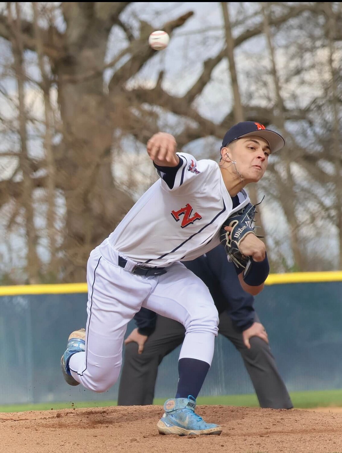 North Montgomery’s Jack Warren delivers a pitch in Monday’s Charger 10-0 win over Covington. Warren pitched a one hitter to stymie the Trojan offense. Capture a great shot of your favorite athlete? Share it with Journal Review readers. Send by email to sports@jrpress.com.