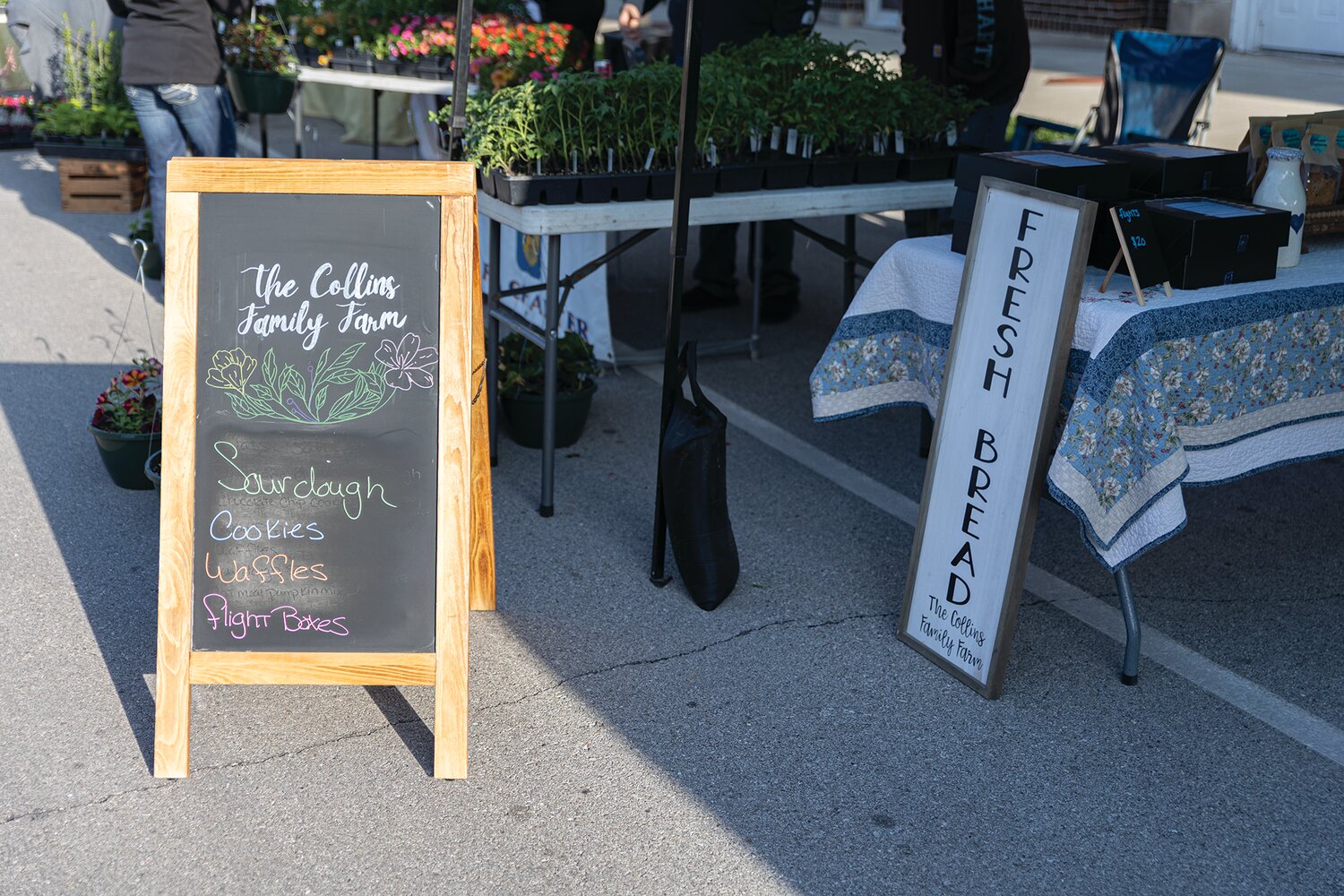 First Farmer's Market of the season. May 3, 2025.
