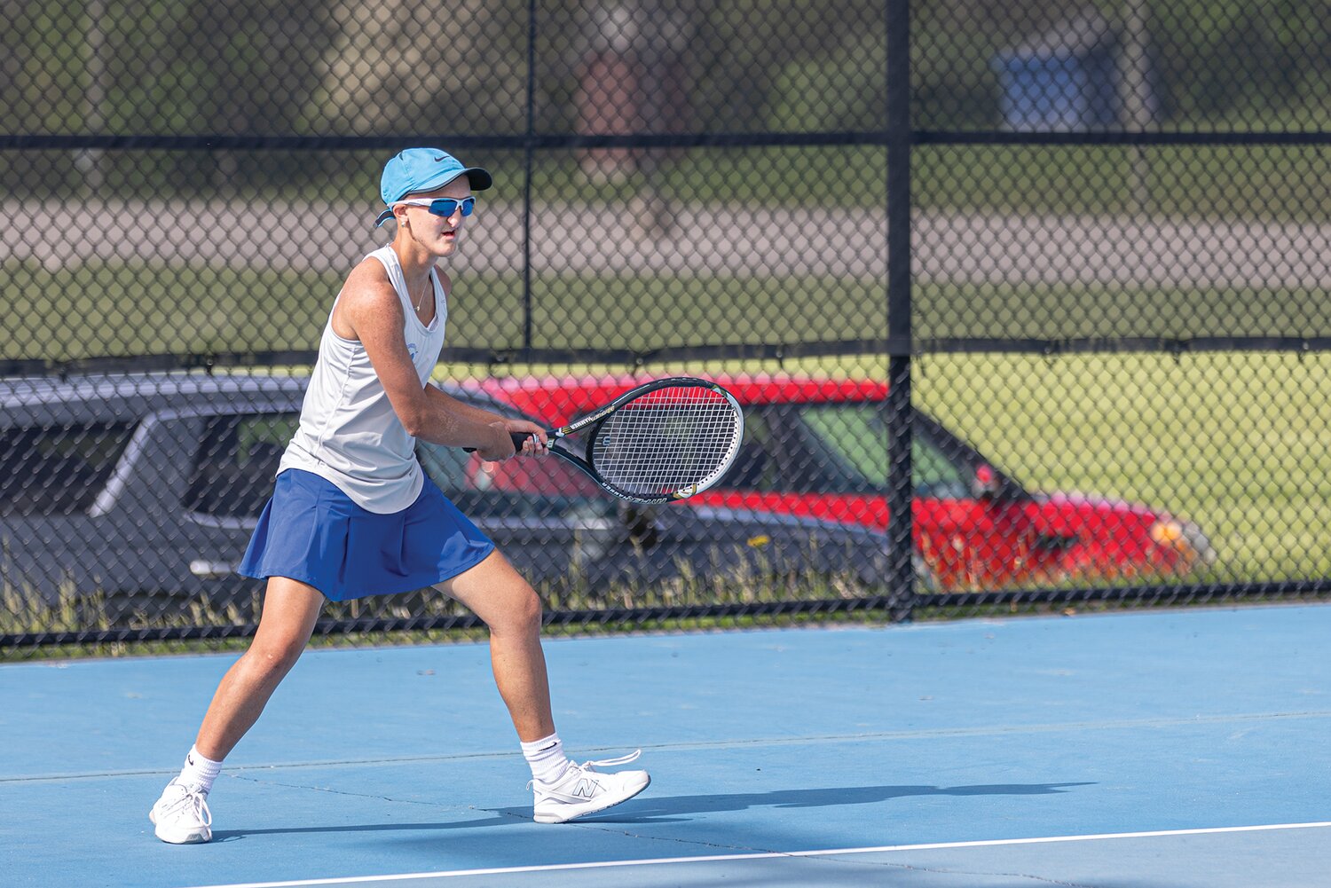 Crawfordsville High School vs. Fountain Central tennis, May 7, 2025.