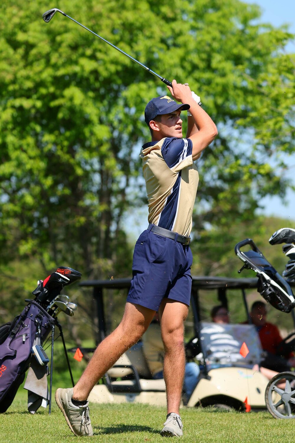 Eli Foxworthy of Fountain Central shot 90.