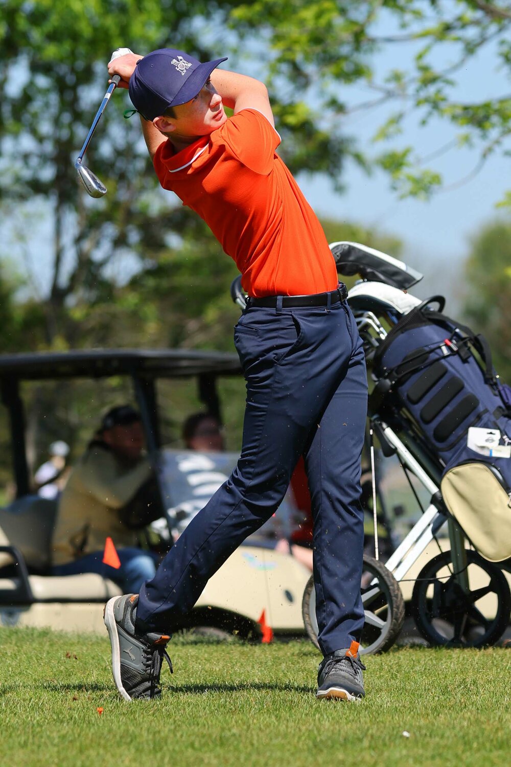 Isaac Hamby of North Montgomery shot an 84.