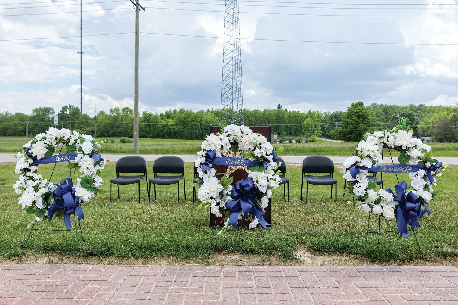 In honor of those fallen in the line of duty, a Police Week Memorial Service was held at the Montgomery County Sheriff's Office on Wednesday afternoon. May 14, 2025