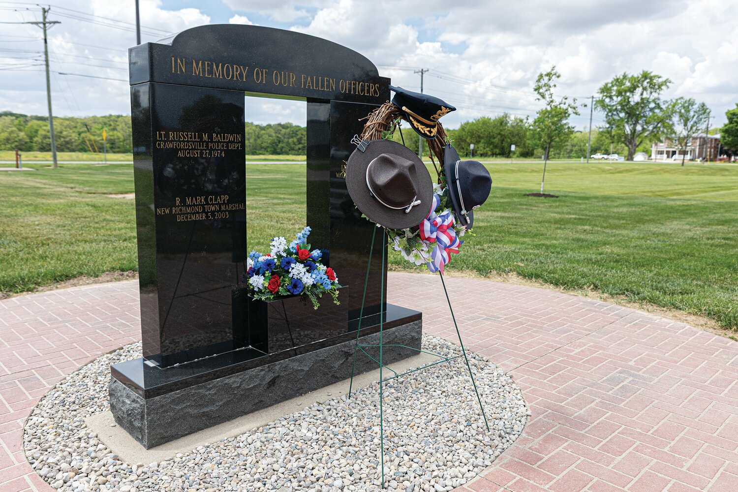 In honor of those fallen in the line of duty, a Police Week Memorial Service was held at the Montgomery County Sheriff's Office on Wednesday afternoon. May 14, 2025