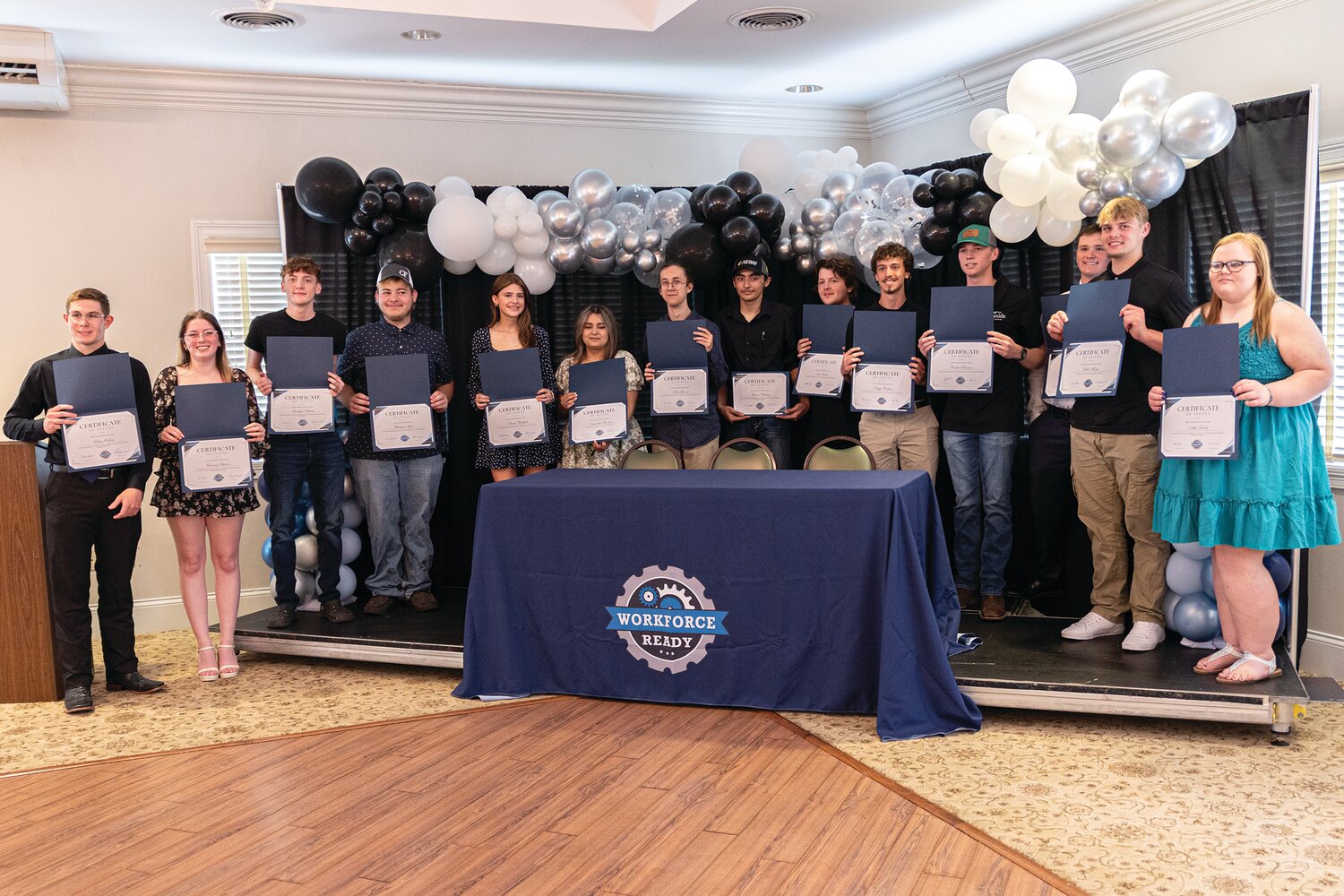 Graduating students were honored at the West Central Indiana Career & Technical Eduction Workforce Signing Ceremony on Thursday at the Crawfordsville Country Club. Each student signed a pledge alongside representatives from their chosen career field or program.