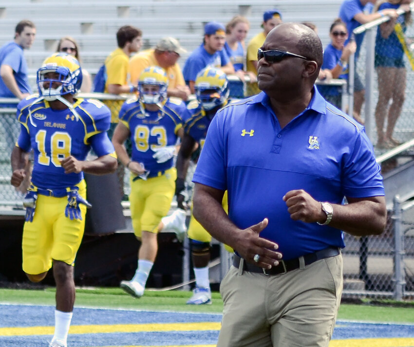 New DIAA executive director Dave Baylor was formerly on the University of Delaware football program. University of Delaware sports information photo.