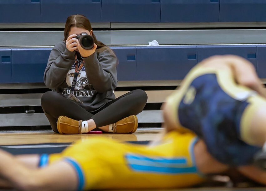 Lauren Dickerson has become a regular taking photos at local sporting events. Submitted photo/Nick Barbato