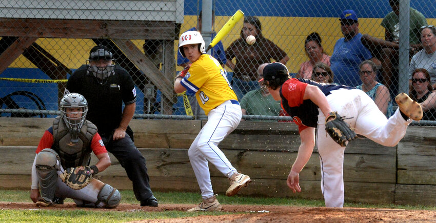 Camden-Wyoming designated hitter Parker White has been playing Little League baseball for about a dozen years. SPECIAL TO THE DAILY STATE NEWS/GARY EMEIGH