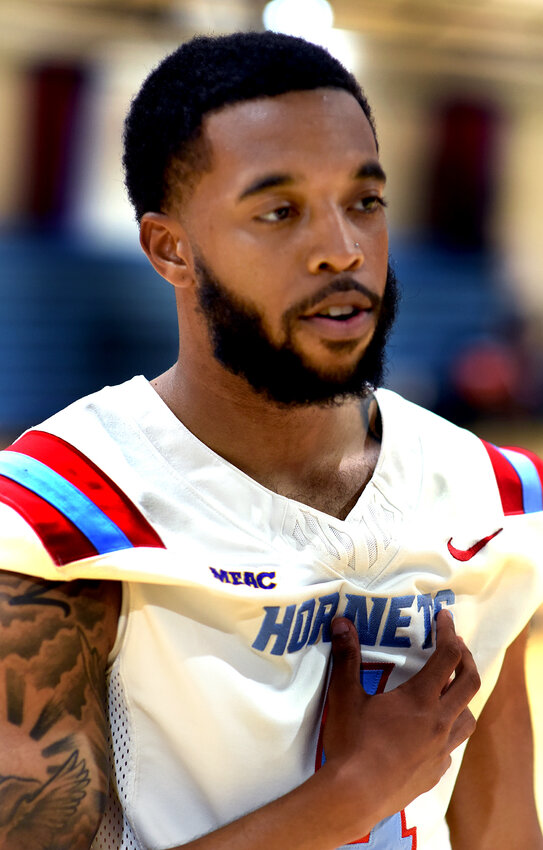 At Delaware State, Shane Thrift is one of 13 transfers that the Hornets have brought in this preseason. SPECIAL TO THE DAILY STATE NEWS/GARY EMEIGH