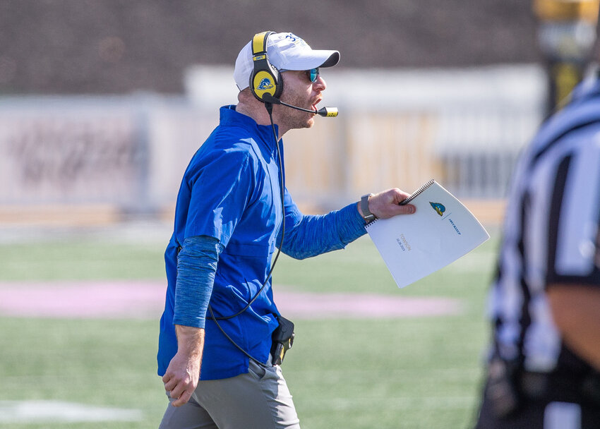 Delaware coach Ryan Carty knows that having his top players healthy and available late in the season is important. DELAWARE PHOTO/MARK CAMPBELL