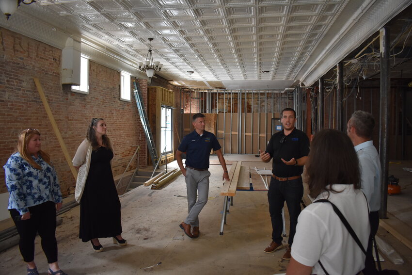 The owners of a future wine bar share their vision with Secretary Day.