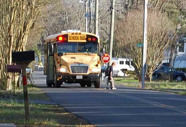 Somerset County Public Schools school bus 3-2023