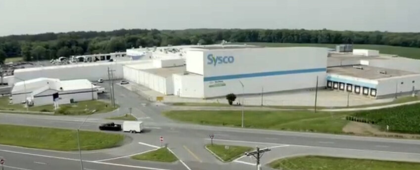 Sysco Eastern Maryland located in Somerset County, north of Pocomoke City.