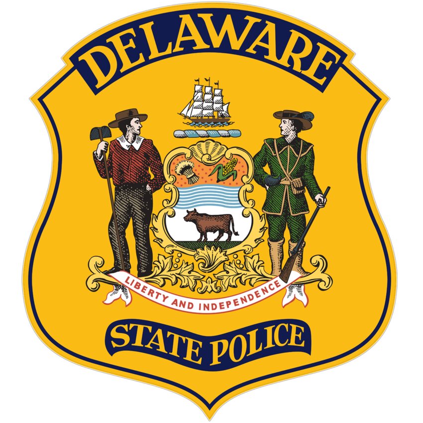 The badge design of the Delaware State Police.