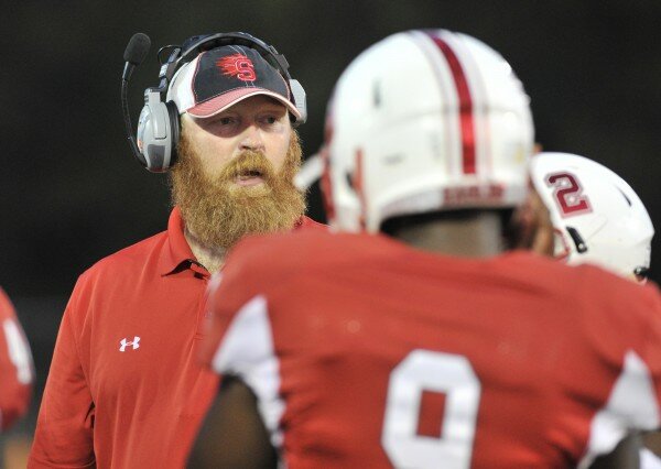 Smyrna football coach Mike Judy. Delaware State News file photo.