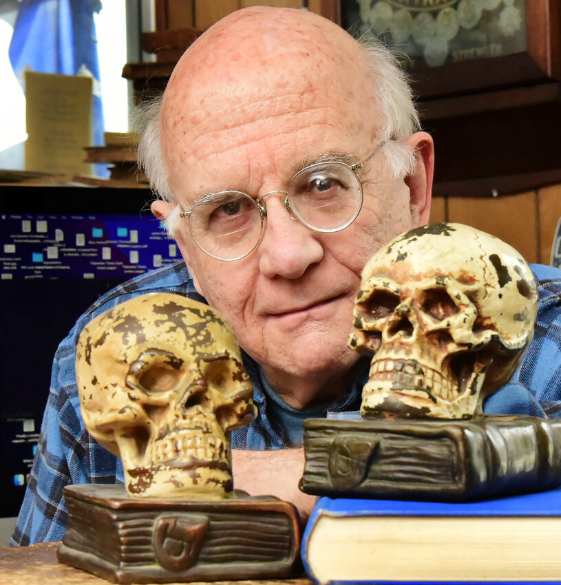 Jim Dawson of Trappe, Maryland, was intent on solving the mystery of the two skulls said to have been those of Patty Cannon. Even a monster, the bookstore proprietor and history buff said, has only one skull.