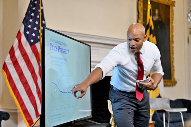 Governor Wes Moore last week presented his administration's 10-year plan for the state.