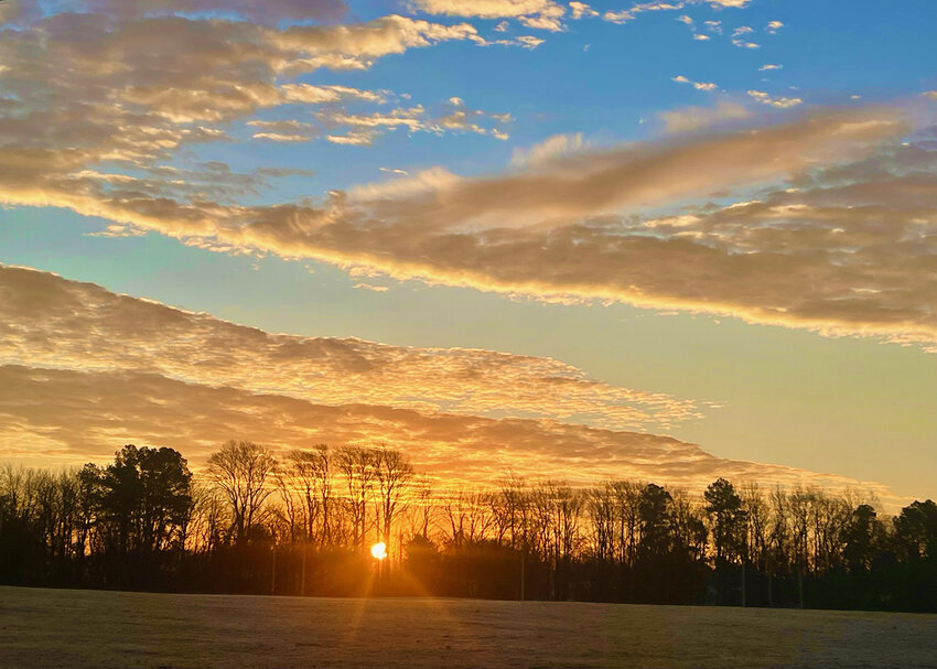 April Doyle of Smyrna took this photo at sunrise in Smyrna on Feb. 8. To contribute your scenic photos of our area, email newsroom@iniusa.org. Photos must include your name, where and when your photo was taken and where you live. Share your photos with @delawarestatenews on Instagram using #scenicdelaware. To see more Scenic Delaware photos, visit the Scenes from Bay to Bay section at BaytoBayNews.com. .............