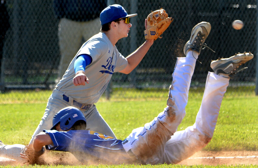 Dover High shortstop Brandon Yoder thinks the experience from last year will pay off this spring.  DAILY State News file photo/Gary Emeigh