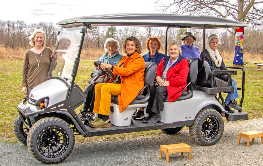 The Rural Maryland Council has donated funds to the Adkins Arboretum to buy a six-seat golf cart to help ensure that visitors with mobility issues can enjoy the site.