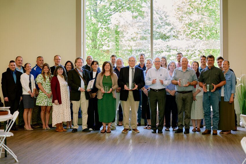 The 2024 Governor&rsquo;s Agricultural and Urban Conservation Award winners.