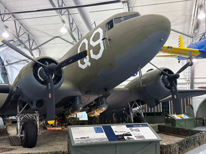 This C-47A Skytrain, dubbed the &quot;Turf and Sport Special,&quot; was one of the planes that dropped paratroopers on D-Day 80 years ago.