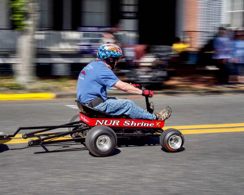 Edward Sidel took this action shot at the Dover Days parade.
