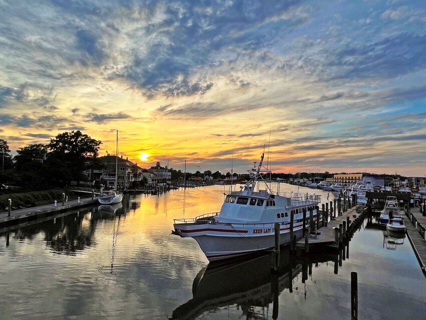 Kenneth Bowen, of Dover, captured this sunset scene on May 7 at the sunset at the Lewes and Rehoboth Canal.