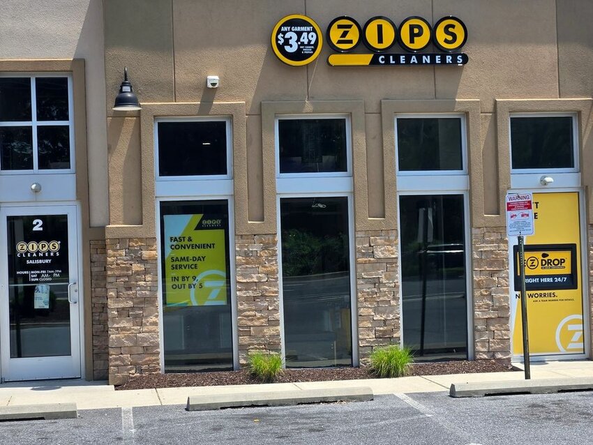 ZIPS Cleaners is located in the College Town Center. PROVIDED
