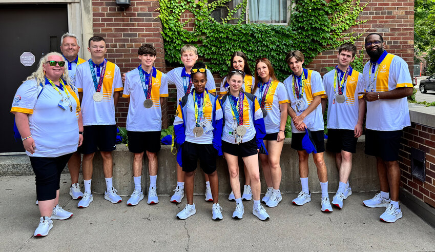SPECIAL OLYMPICS Indian River Unified basketball nets silver medals