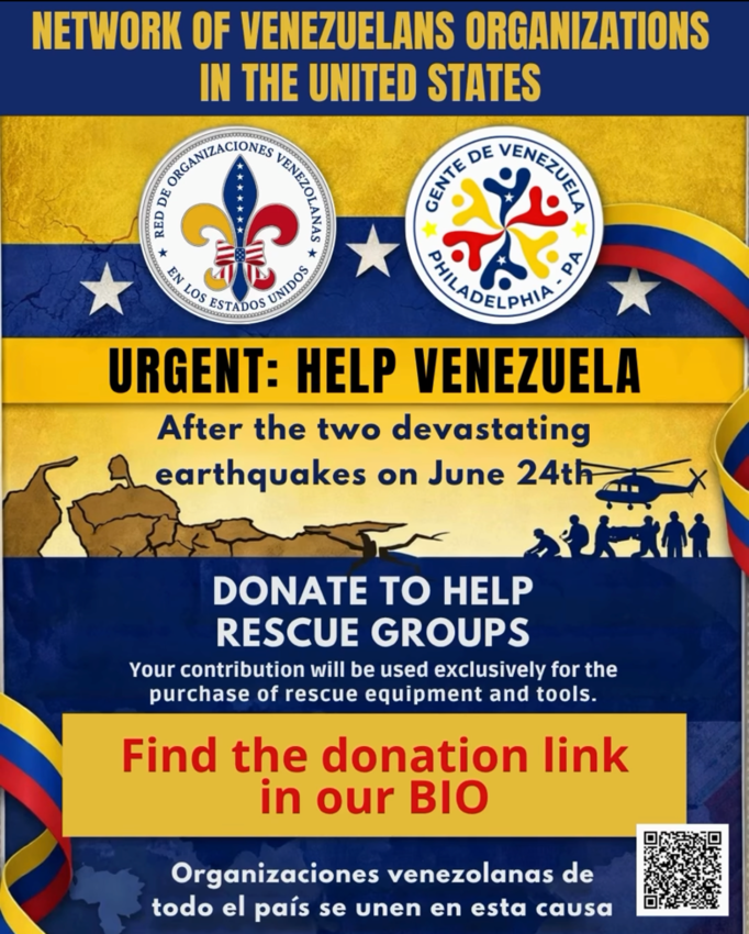 EARTHQUAKES Delaware Venezuelan shares earthquake impact