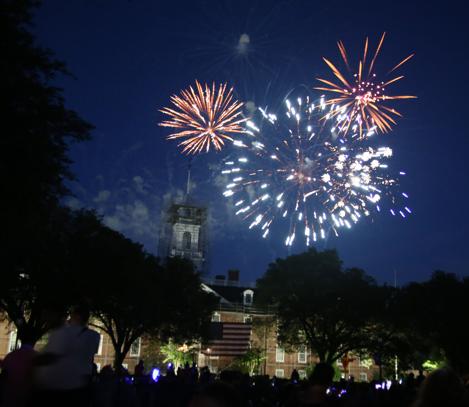 Dover celebrates Independence Day with fireworks at Legislative Hall