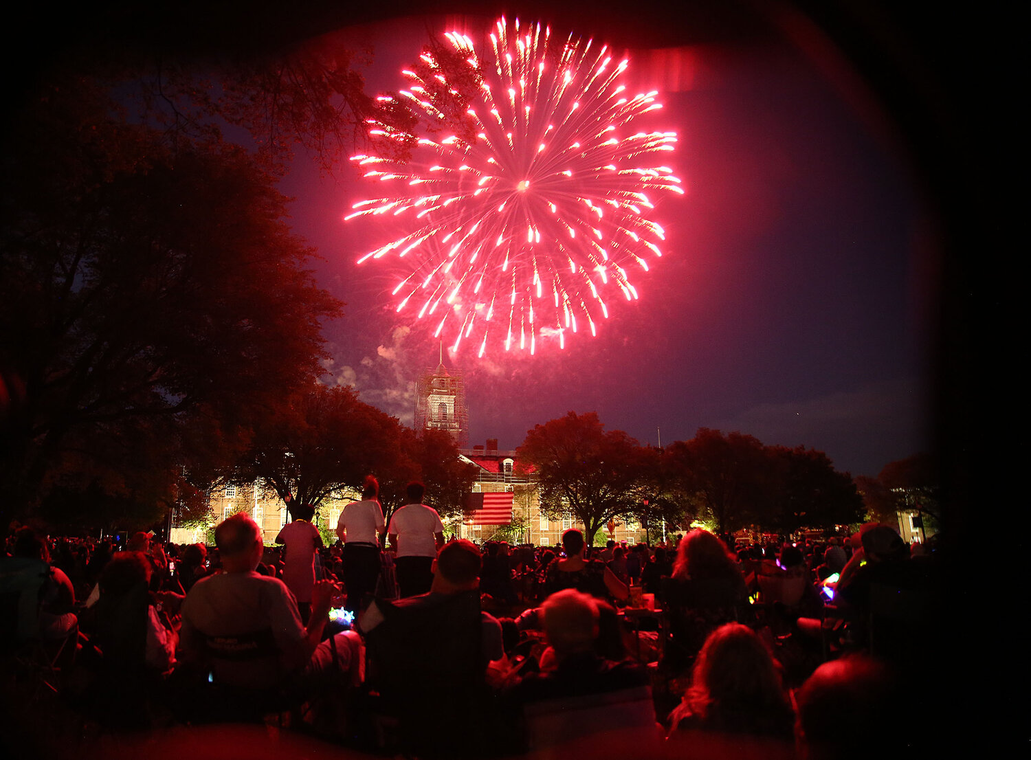 Dover celebrates Independence Day with fireworks at Legislative Hall