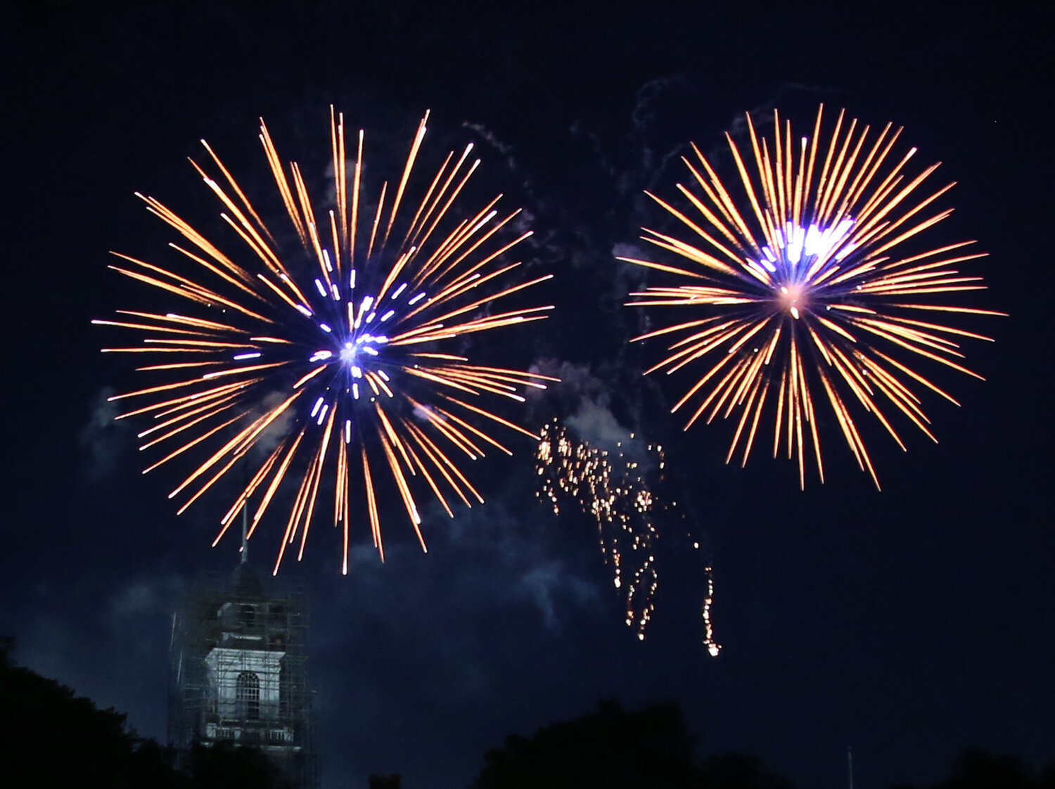 Dover celebrates Independence Day with fireworks at Legislative Hall