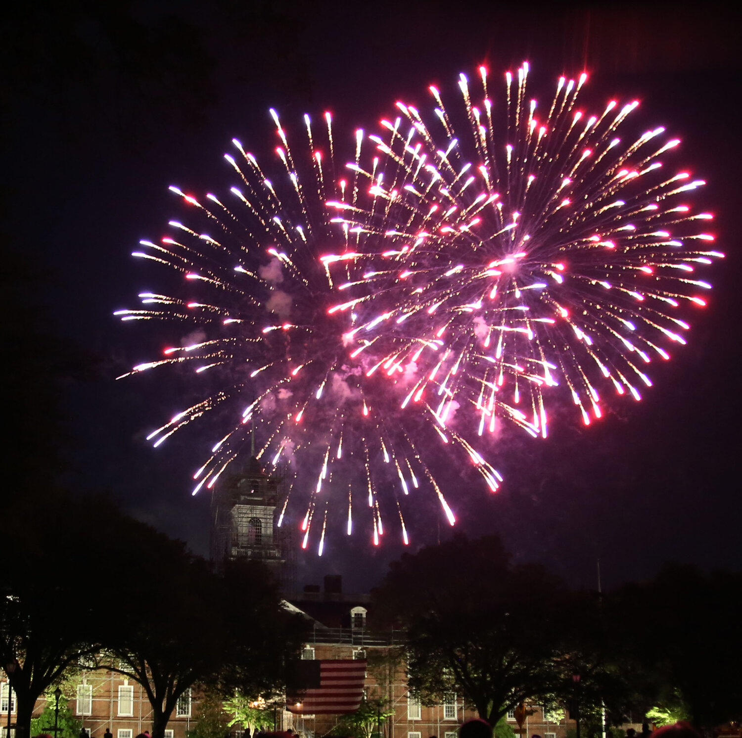 Dover celebrates Independence Day with fireworks at Legislative Hall