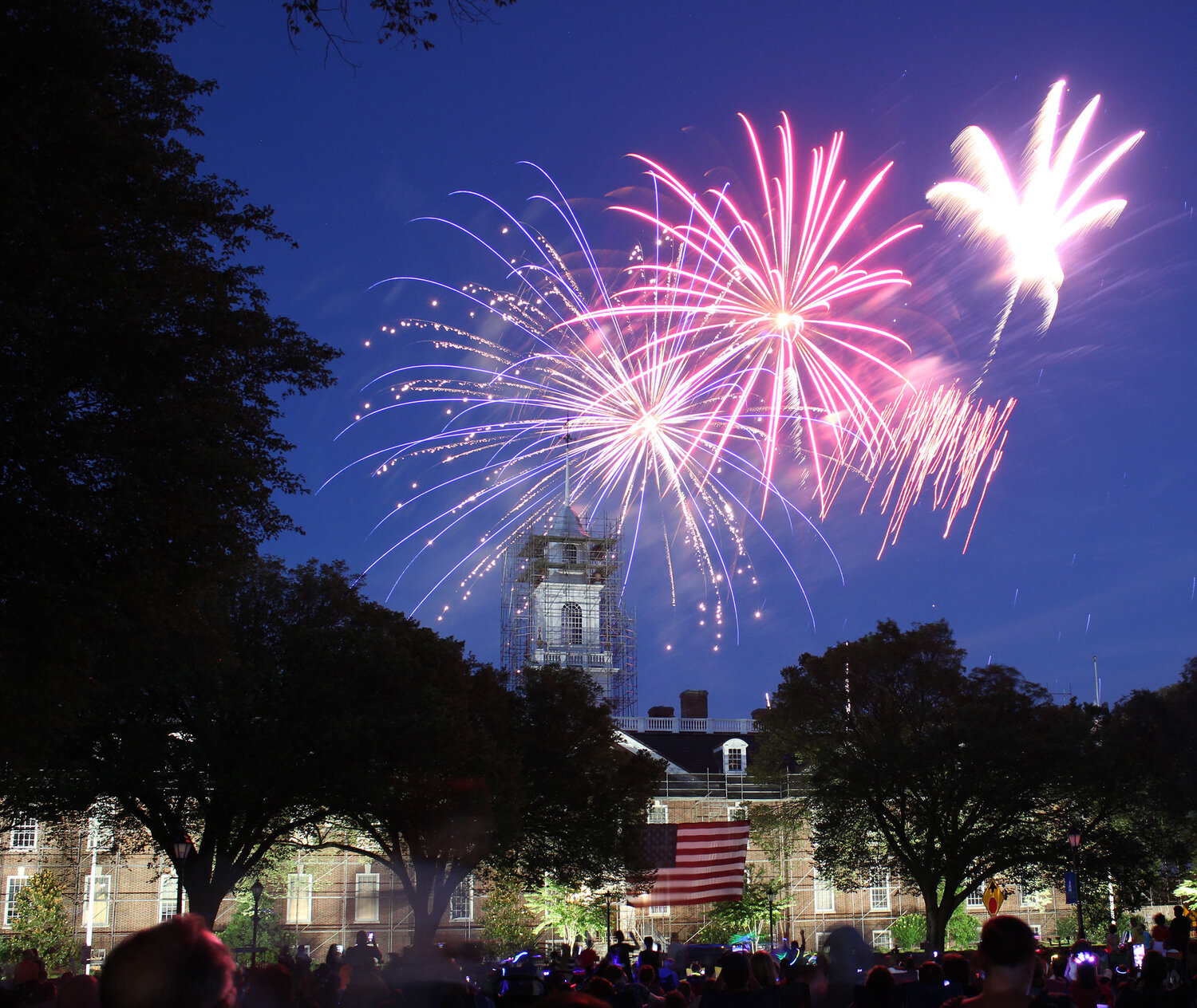 Dover celebrates Independence Day with fireworks at Legislative Hall