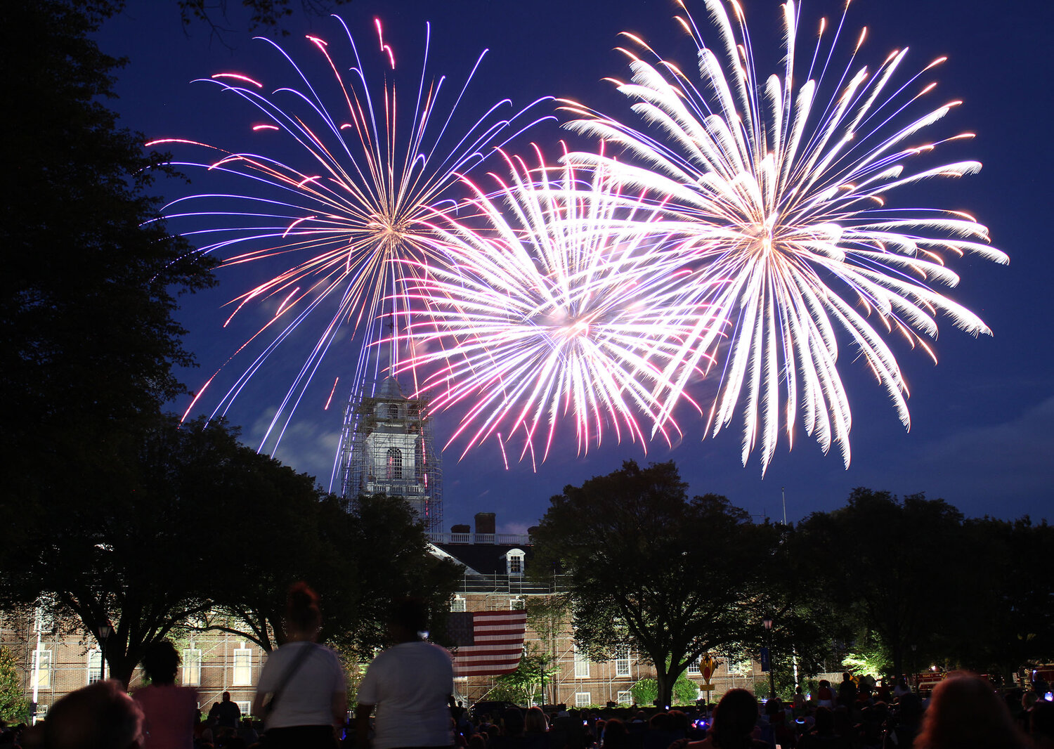 Dover celebrates Independence Day with fireworks at Legislative Hall