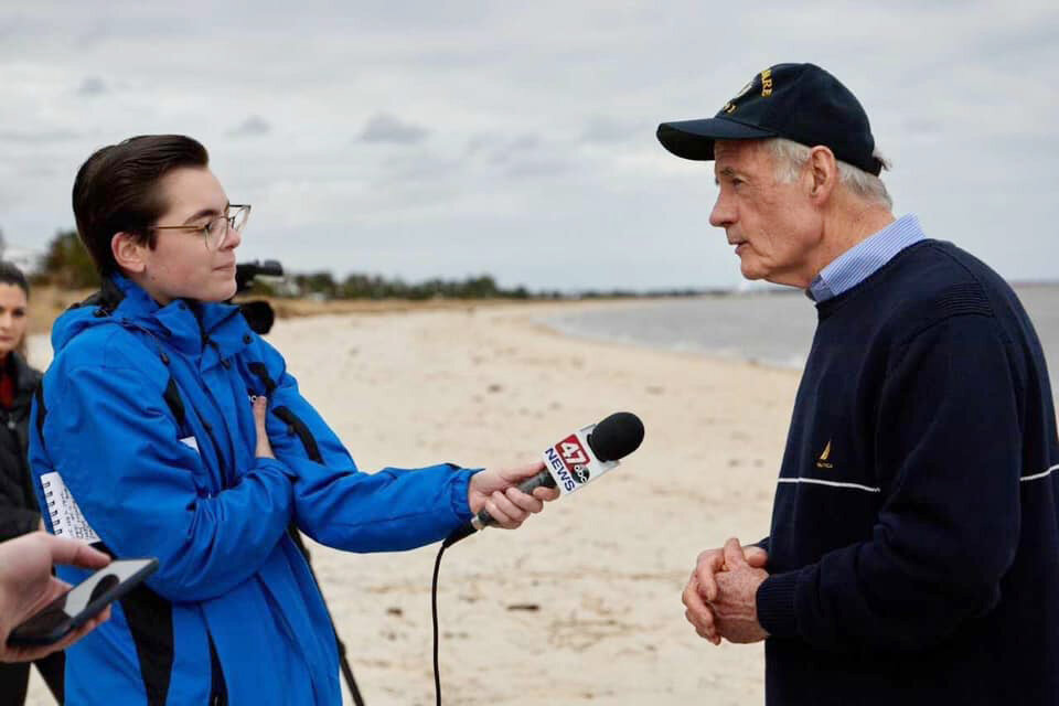 TV news anchor Hannah Cechini making a career on Delmarva Bay to Bay News