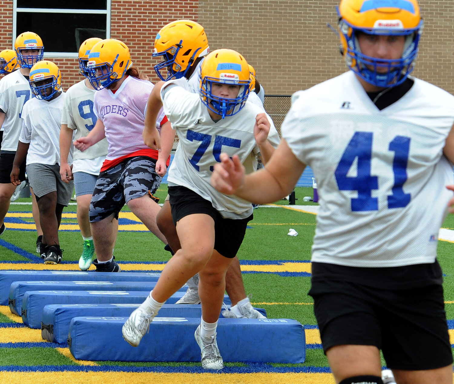 Photo gallery: Caesar Rodney opens first football practice under ...