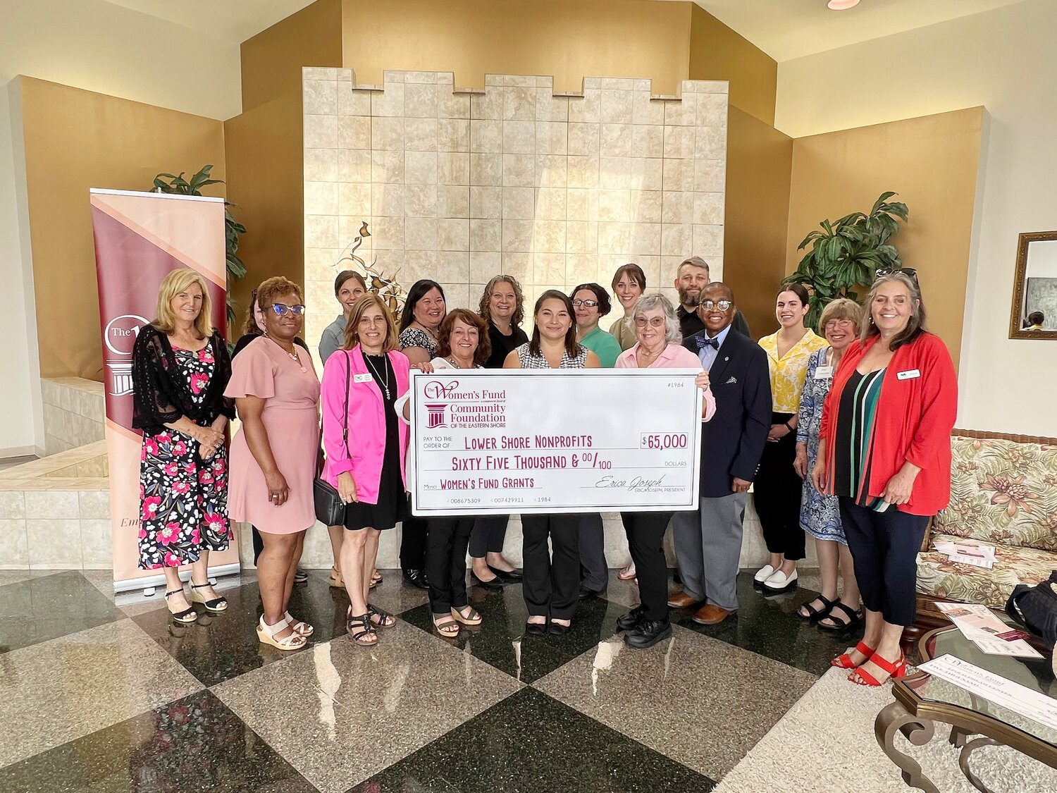 Nonprofit recipients of the 2023 Community Foundation Women’s Fund grants received a combined $65,000 to support the needs of women and girls in Somerset, Wicomico and Worcester counties.